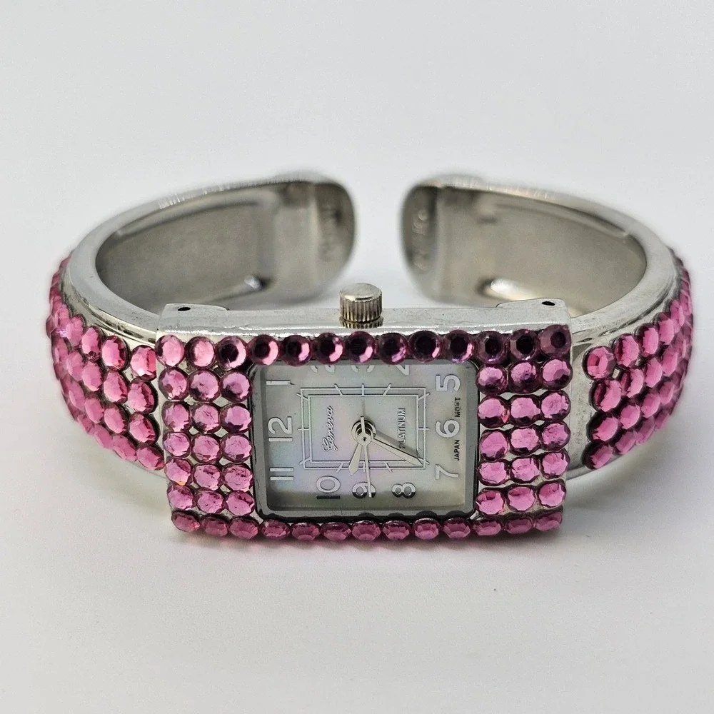 2X Women's Cuff Watch‎ 20MM Multicolor Case Band 5.25